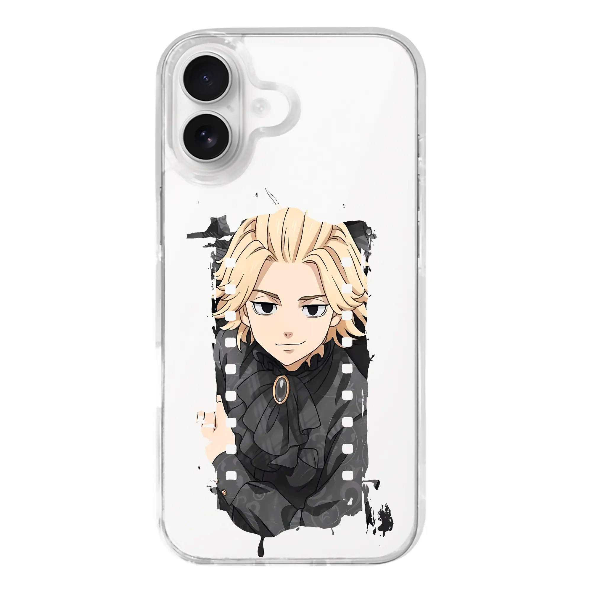 東京リベンジャーズ グッズ,佐野万次郎 - iPhone 17シリーズ 透明スマホケース – 薄型・耐衝撃・精密フィット保護カバー